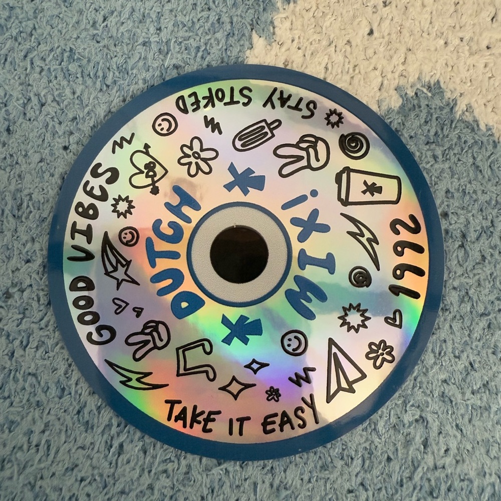 Dutch bros cd sticker new